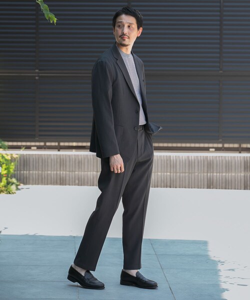 URBAN RESEARCH DOORS(アーバンリサーチドアーズ)の「『洗濯可/防シワ』LIFE STYLE TAILOR カルゼストレッチコンフォータブルパンツ(スラックス・メンズ・GRAY/NAVY/KHAKI・S/M/L/XL)」の16枚目の写真