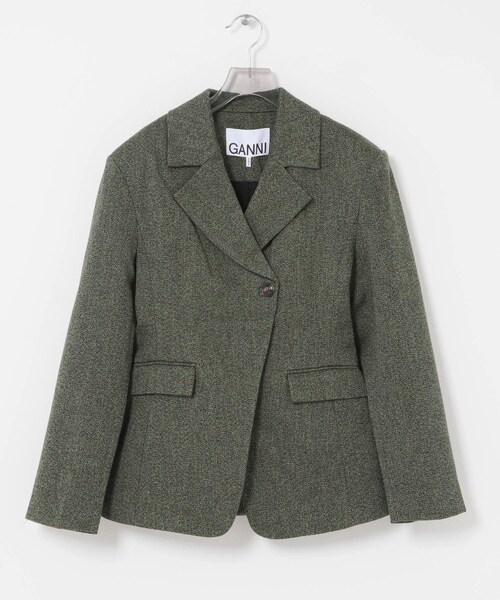 ganni テーラードジャケット URBAN RESEARCH（アーバンリサーチ）の「GANNI Mouline Suiting Blazer