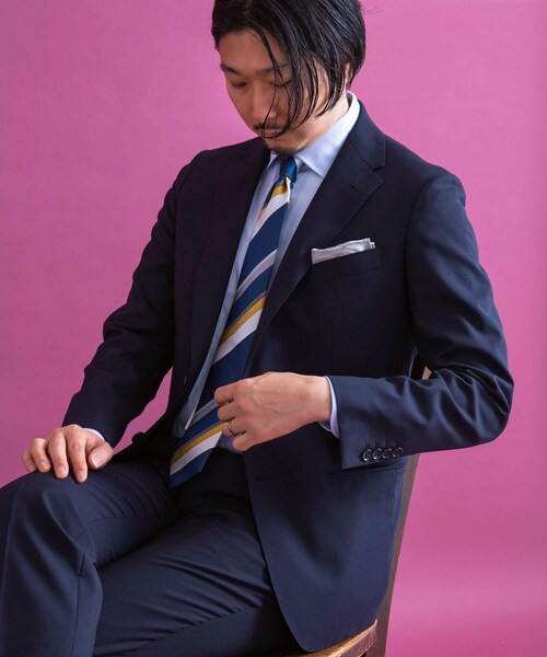 URBAN RESEARCH DOORS(アーバンリサーチドアーズ)の「LIFE STYLE TAILOR ウォッシャブルストレッチジャケット(その他アウター・メンズ・NAVY/GRAY・44/46/48/50)」の19枚目の写真