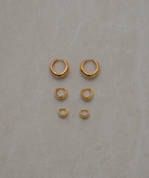 URBAN RESEARCH(アーバンリサーチ)の「decor『デコール』 Plump Drop Pierce L(ピアス(両耳用)・レディース・GOLD・-)」の8枚目の写真