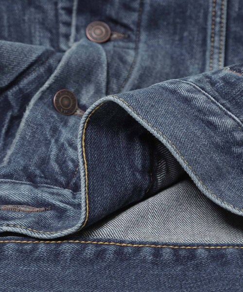 URBAN RESEARCH(アーバンリサーチ)の「CIOTA 4 POCKETS DENIM JACKET(デニムジャケット・メンズ・M BLUE・42/44/46)」の11枚目の写真