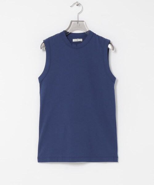 URBAN RESEARCH(アーバンリサーチ)の「onit AMERICAN DRY COTTON T-SHIRTS(タンクトップ・レディース・WHITE/GRAPHITE/INK BLUE・2)」の9枚目の写真