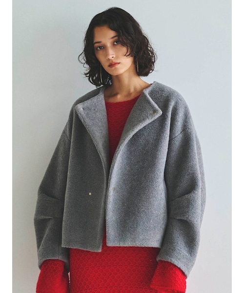 LAGUNAMOON（ラグナムーン）の「【WEB限定カラーあり】ボアブルゾン