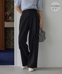 VIS | 美easyウーリッシュワイドパンツ/WEB限定カラー・セットアップ対応(その他パンツ)