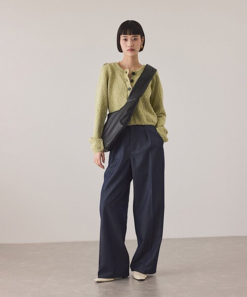 ADAM ET ROPE'(アダムエロペ)の「ボディショルダーバッグ(ショルダーバッグ・レディース・ブラック/ホワイト・F)」の12枚目の写真