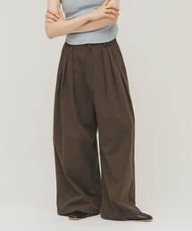 KBF | タックデザインツイルパンツ(その他パンツ)