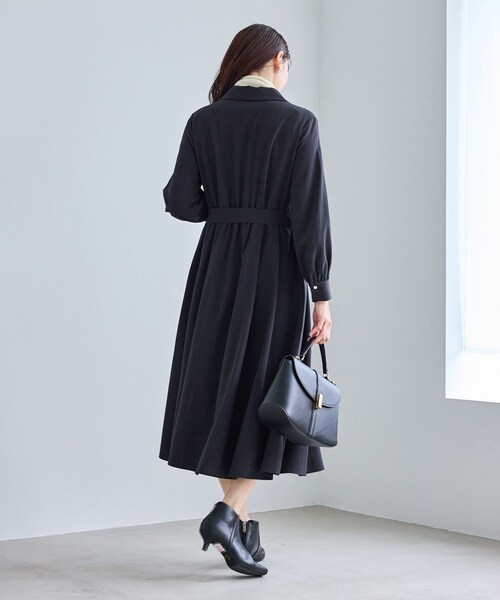 ROPE' PICNIC（ロペピクニック）の「リボンシャツワンピース（シャツワンピース・レディース・ベージュ/ネイビー・L/M/S）」の20枚目の写真