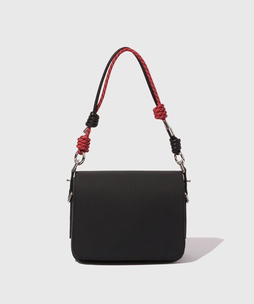 ADAM ET ROPE'（アダムエロペ）の「【URU/ウル】LEATHER BAG（ショルダーバッグ・メンズ・レッド・F）」の2枚目の写真