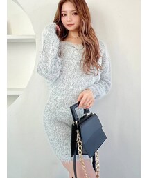 RESEXXY | シャギーミニワンピース(ワンピース)