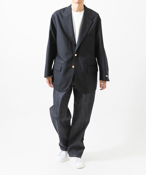 URBAN RESEARCH(アーバンリサーチ)の「『別注』COUTURE D’ADAME×URBAN RESEARCH BIG JACKET SINGLE(テーラードジャケット・メンズ・NAVY・40/42)」の5枚目の写真