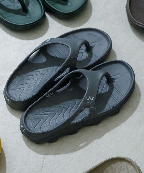URBAN RESEARCH(アーバンリサーチ)の「DOUBLEU RIVA(サンダル・メンズ・Black/Carbone/C Brown/DO Green/Yellow/Sodalite/Khaki・40/41/42)」の18枚目の写真