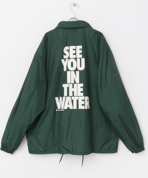 URBAN RESEARCH Sonny Label（アーバンリサーチサニーレーベル）の「MAGIC NUMBER　SEEYOUINTHEWATER COACH JACKET（テーラードジャケット・メンズ・D NAVY/BURGUNDY/FOREST/BLACK・M/L/XL）」の18枚目の写真