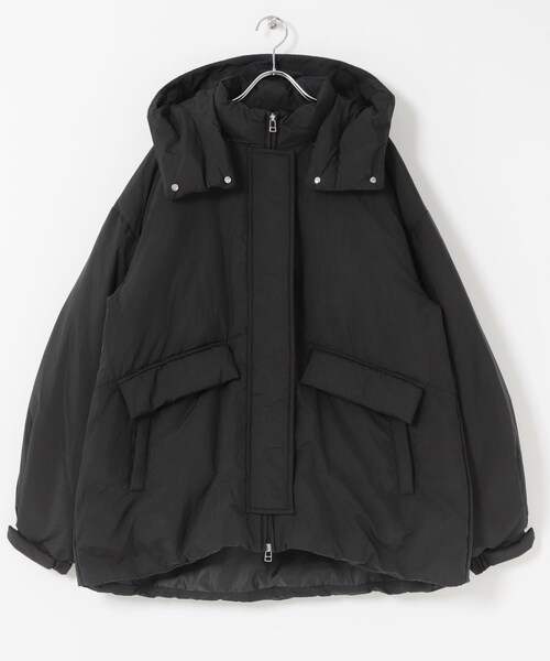 URBAN RESEARCH ROSSO（アーバンリサーチロッソ）の「ELENDEEK　OVER FORM DOWN COAT（その他アウター・レディース・IVY/BLK・Free）」の6枚目の写真