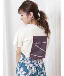 MERCURYDUO | 【サーティーワンアイスクリーム×MERCURYDUO】プリントカットソー(Tシャツ/カットソー)