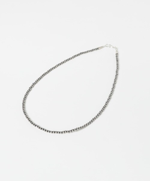 URBAN RESEARCH（アーバンリサーチ）の「ERICKA NICOLAS BEGAY　Plain Design Nacklace 4mm（ネックレス・レディース・Oxidized・-）」の4枚目の写真