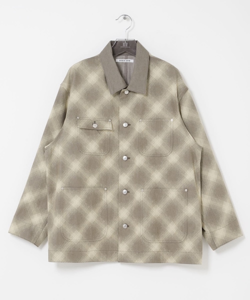 URBAN RESEARCH(アーバンリサーチ)の「SEVEN BY SEVEN MICHIGAN CHORE COAT(テーラードジャケット・メンズ・020 GRAY・M/L)」の1枚目の写真