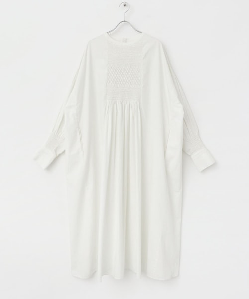 かぐれ（カグレ）の「コットンスモッキングワンピース（ワンピース