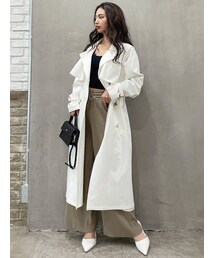 GYDA | 2WAYフレアヨークトレンチコート(トレンチコート)