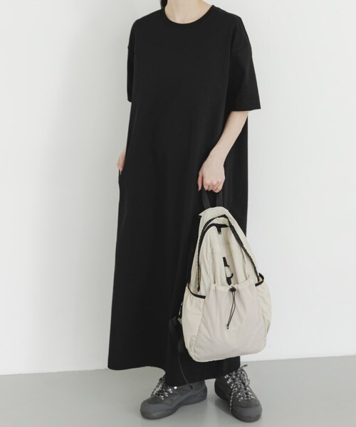 EKAL（エカル）の「DRY OUT ONE-PIECE（ワンピース・レディース・チャコール/ブラック・One）」の8枚目の写真