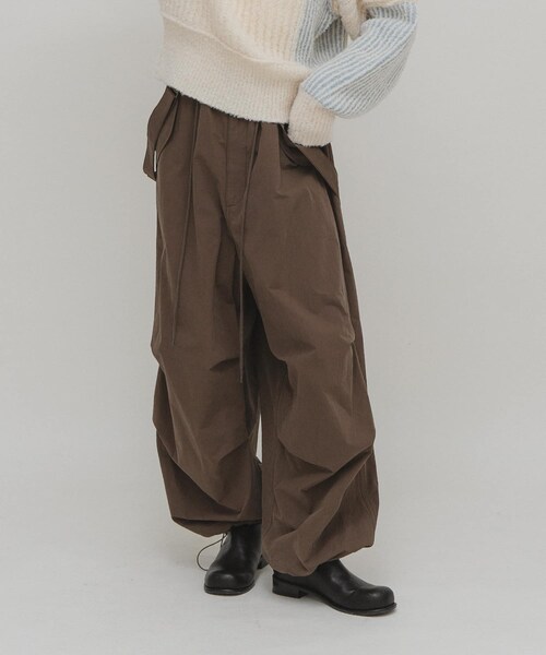 KBF（ケイビーエフ）の「2WAYワイドカーゴパンツ（その他パンツ・レディース・BROWN/IVORY/KHAKI・one）」の22枚目の写真