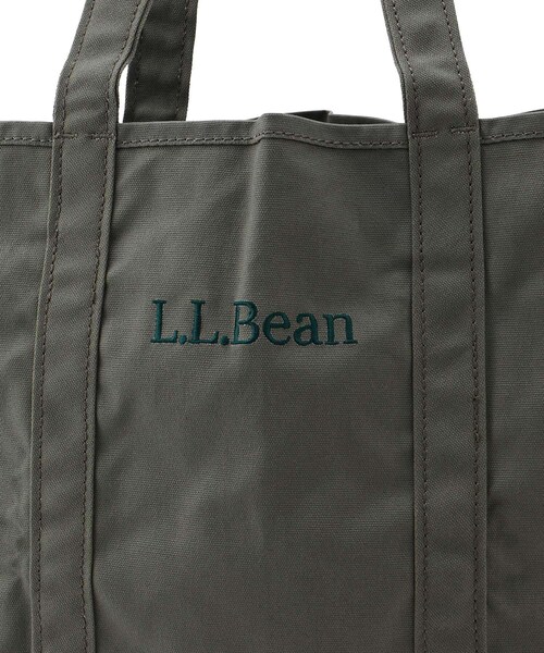 JUNRED（ジュンレッド）の「【 L.L.BEAN / エルエルビーン 】グローサリー・トート（トートバッグ・レディース・オフホワイト/オリーブ/ネイビー・F）」の15枚目の写真