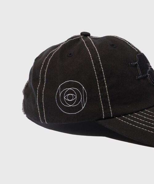 ADAM ET ROPE'(アダムエロペ)の「【BAL/バル】COTTON 6-PANEL HAT(キャップ・メンズ・ブラック/グレー・F)」の9枚目の写真