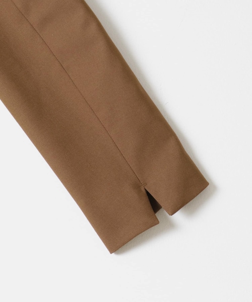 URBAN RESEARCH（アーバンリサーチ）の「Po/　ribbon jacket（ノーカラージャケット・レディース・black/brown・FREE）」の8枚目の写真