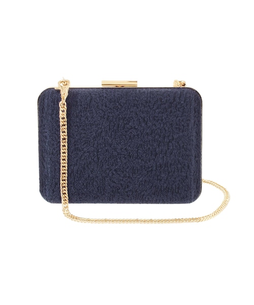 LAGUNAMOON（ラグナムーン）の「LADY シャイニークラッチBAG（クラッチバッグ・レディース・ゴールド/ネイビー/サーモンピンク/ナイト・F）」の6枚目の写真