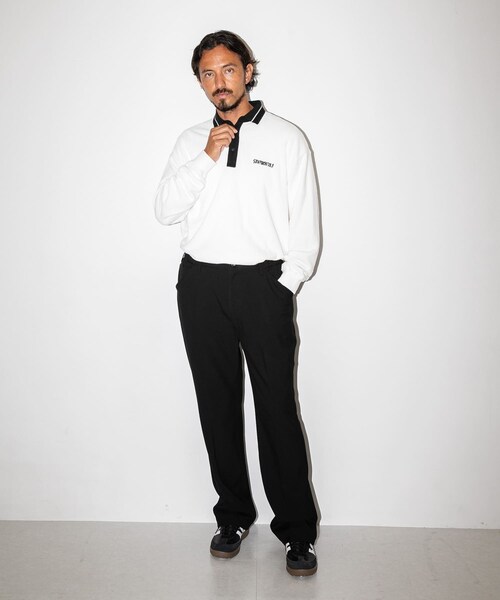 URBAN RESEARCH Sonny Label（アーバンリサーチサニーレーベル）の「OOPS×RYUAMBE　ポロシャツ（ポロシャツ・メンズ・NAVY/WHITE/BLACK・M/L）」の9枚目の写真