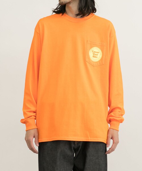 URBAN RESEARCH(アーバンリサーチ)の「FSC LOWER EAST SIDE LONG-SLEEVE T-SHIRTS(Tシャツ/カットソー・メンズ・ORG・M/L/XL)」の5枚目の写真