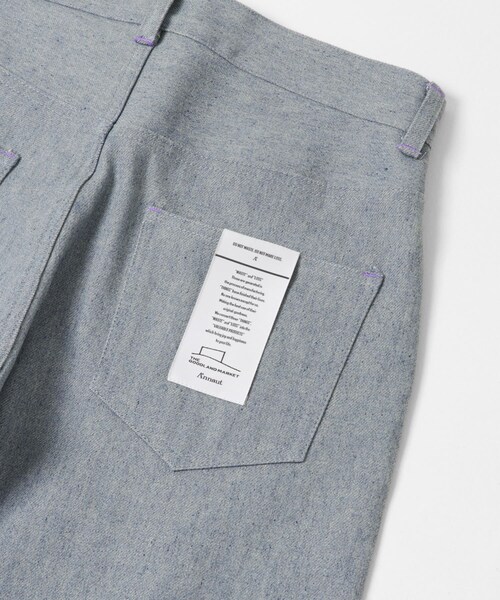 THE GOODLAND MARKET（ザグッドランドマーケット）の「『別注』Annaut×TGM RE-DENIM PANTS（デニムパンツ・メンズ・L.INDIGO・S/M/L）」の6枚目の写真