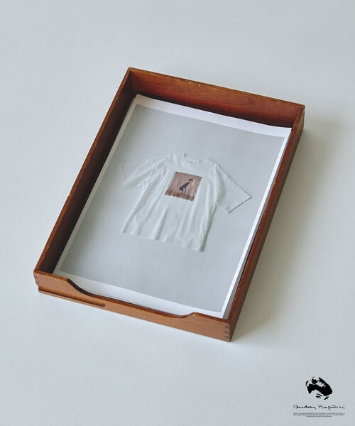 ADAM ET ROPE'（アダムエロペ）の「【AUDREY HEPBURN COLLECTION BY JUN】フォトプリント Tシャツ（Tシャツ/カットソー・レディース・ホワイト/ホワイト系・F）」の7枚目の写真