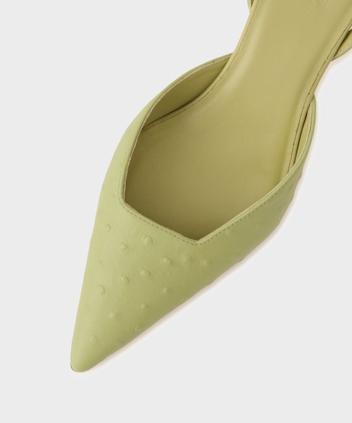 ROPE'（ロペ）の「【GIABORGHINI（ジアボルギーニ）】OCTAVIE KITTEN｜バックスリングパンプス（パンプス・レディース・ダークブラウン・37/38）」の6枚目の写真