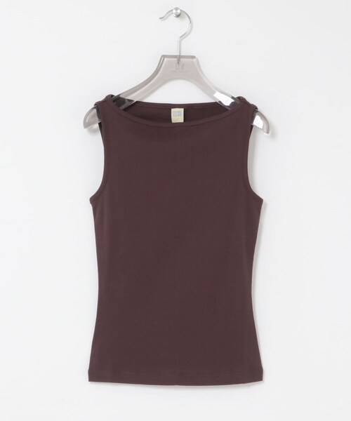 URBAN RESEARCH(アーバンリサーチ)の「FLORE FLORE TIMMI TANK(タンクトップ・レディース・BLACK/CHOCO PLUM/EVERGREEN/NAVY/MULBERRY・S)」の12枚目の写真