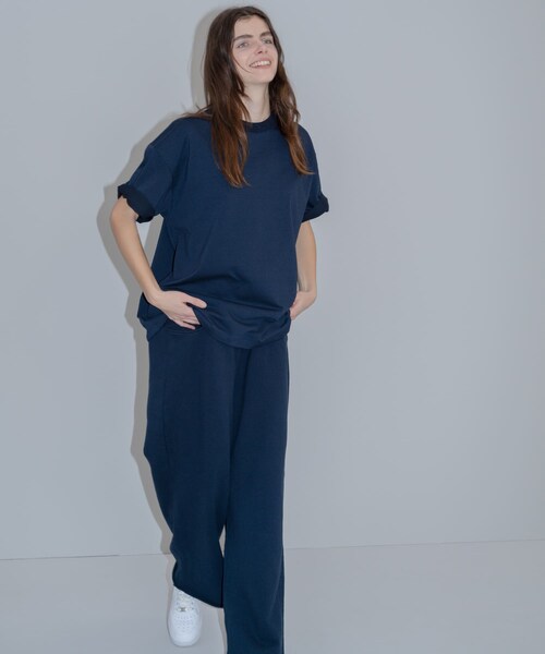 URBAN RESEARCH（アーバンリサーチ）の「dDdDdDd　WIDE TECH SHORT SLEEVE T-SHIRTS（Tシャツ/カットソー・メンズ・WHITE/BLACK/NAVY/GRAY・S/M/L/XL/XXL）」の18枚目の写真