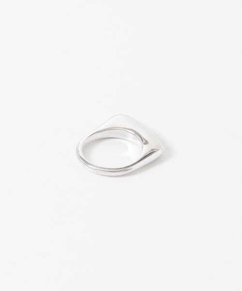 URBAN RESEARCH(アーバンリサーチ)の「decor『デコール』 FLAT RING(リング・レディース・SILVER・12)」の5枚目の写真