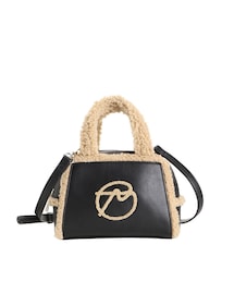 EMODA | ロゴフェイクムートンバッグ(ハンドバッグ)