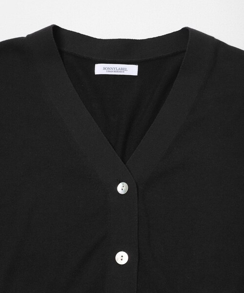 URBAN RESEARCH Sonny Label（アーバンリサーチサニーレーベル）の「クールミストフレンチニットカーディガン（カーディガン/ボレロ・レディース・ブラック/L.グレー/モカグレー・Free）」の12枚目の写真