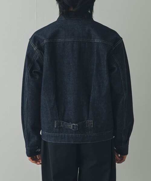 URBAN RESEARCH DOORS(アーバンリサーチドアーズ)の「marka TYPE-1 DENIM JACKET(デニムジャケット・メンズ・INDIGO・2/3)」の3枚目の写真