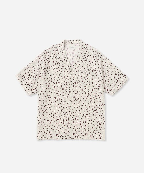 Saturdays NYC（サタデーズ ニューヨークシティ ）の「Canty Leopard SS Shirt（シャツ/ブラウス・レディース・チャコール/ライトグレー・L/M/S/XL）」の7枚目の写真
