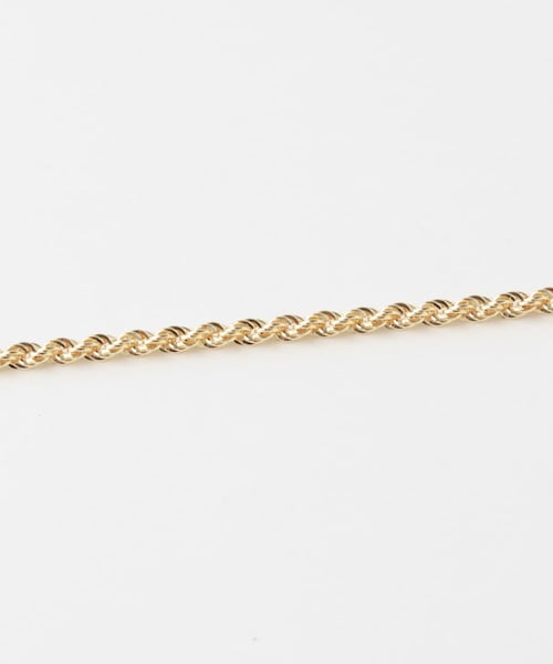 URBAN RESEARCH（アーバンリサーチ）の「GIGI　FRENCH ROPE CHAIN B（ブレスレット・メンズ・18YG・19）」の4枚目の写真