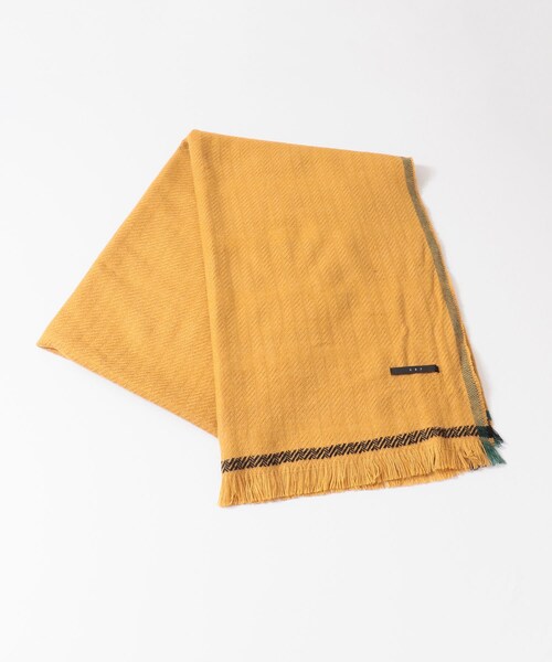 KBF（ケイビーエフ）の「フレームラインストール（ストール/ショール・レディース・BEIGE/YELLOW/GRAY・One/one）」の10枚目の写真