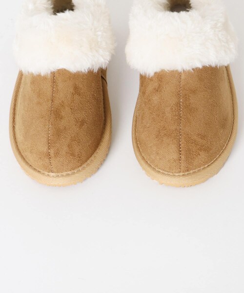 URBAN RESEARCH DOORS（アーバンリサーチドアーズ）の「ショートムートンブーツ(KIDS)（シューズ小物/雑貨・キッズ・BROWN/BEIGE・18/19/20/21/22）」の16枚目の写真