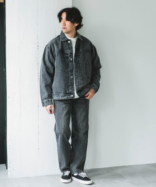 URBAN RESEARCH DOORS（アーバンリサーチドアーズ）の「USED 13.3oz デニムジャケット（デニムジャケット・メンズ・INDIGOUSED/BLACK USED・M/L）」の20枚目の写真