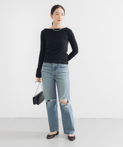 URBAN RESEARCH(アーバンリサーチ)の「Levi’s Exclusive RIBCAGE STRAIGHT ANKLE(デニムパンツ・レディース・Q MOTHER・26/27/28)」の18枚目の写真