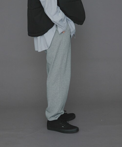 SENSE OF PLACE by URBAN RESEARCH（センスオブプレイスバイアーバンリサーチ）の「『ユニセックス』Uiscel　ヘビーウエイトジョガースウェットパンツ（スウェットパンツ・レディース・OATMEAL/TOP GRAY・M/L）」の22枚目の写真