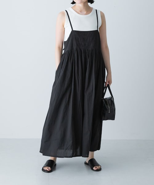 かぐれ　ピンタックキャミワンピース かぐれ（カグレ）の「ピンタックキャミワンピース（ワンピース）」 - WEAR