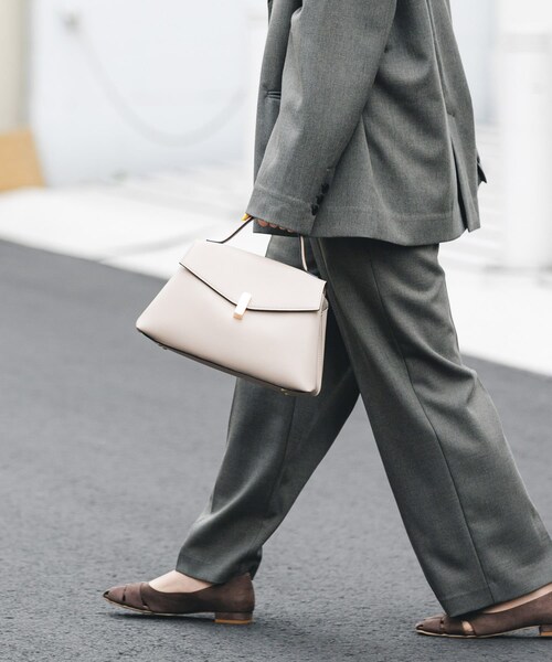 RODE SKO（ロデスコ）の「フラップワンハンドルバッグ（ハンドバッグ・レディース・BLACK/MOCHA/IVORY・One）」の9枚目の写真