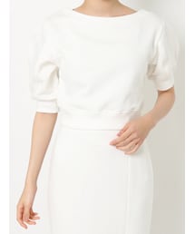 RESEXXY | ミニ裏毛クロップドトップス【セットアップ着用可能】(スウェット)