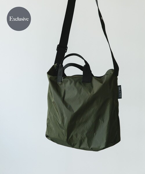 URBAN RESEARCH DOORS（アーバンリサーチドアーズ）の「『別注』JULY NINE×DOORS　2Way SEQUEL（ショルダーバッグ・メンズ・Orange/Black/C.Gray/Khaki/Pink/Navy/Beige/Green/Olive・one）」の5枚目の写真
